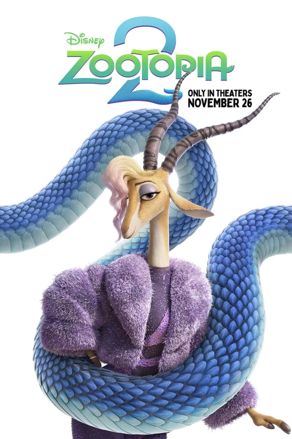 疯狂动物城2先导海报无水印原图 - ps在线官网