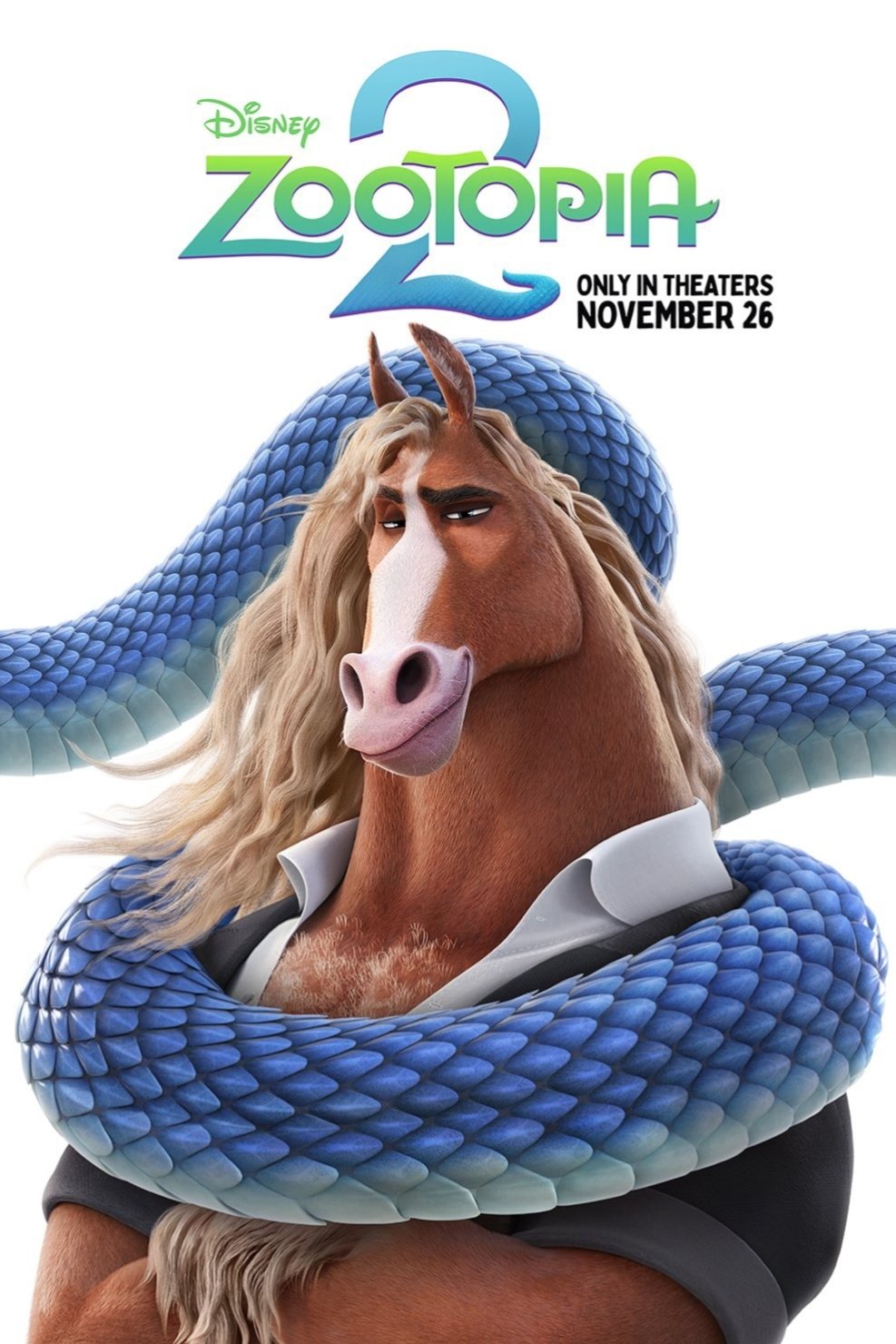 疯狂动物城2官方宣传图 - 网页版PS在线编辑预览