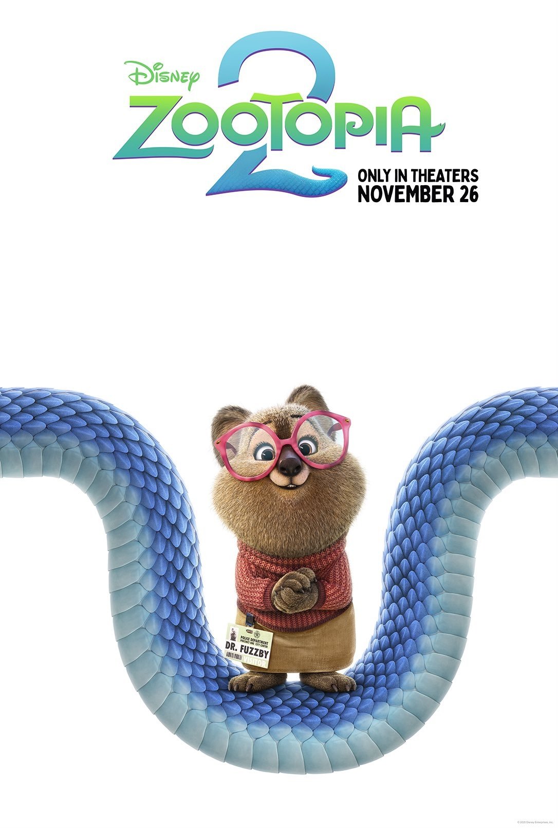 Zootopia 2 Movie Poster High Res - 在线PS设计欣赏